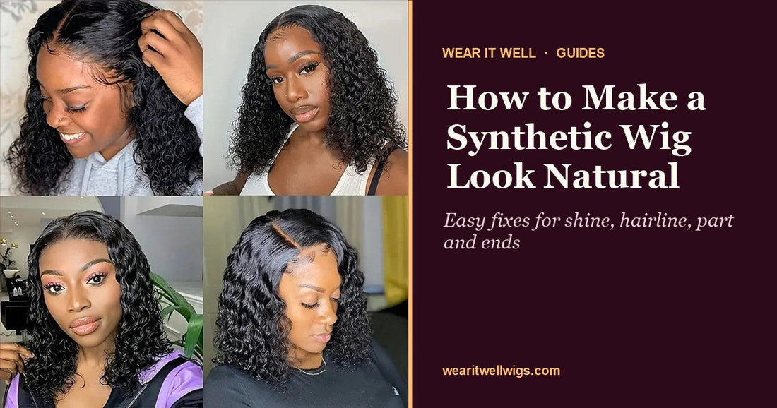 How to Make a Synthetic Wig Look Natural