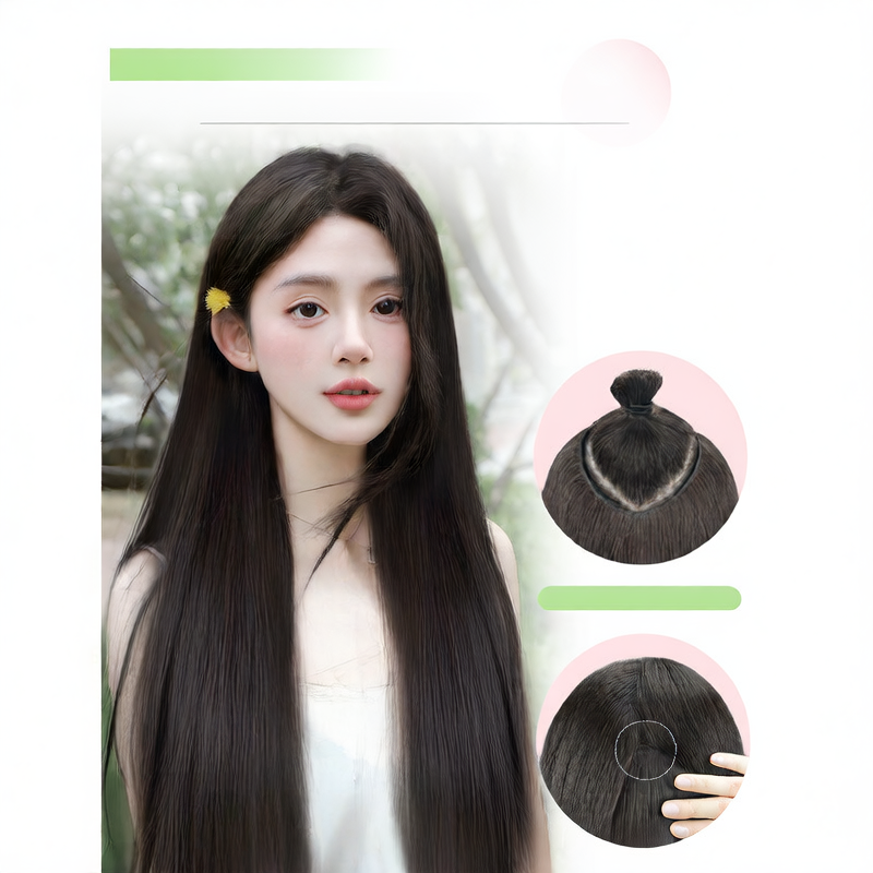 Invisible Volume Piece — Clip-In, Straight or Wavy